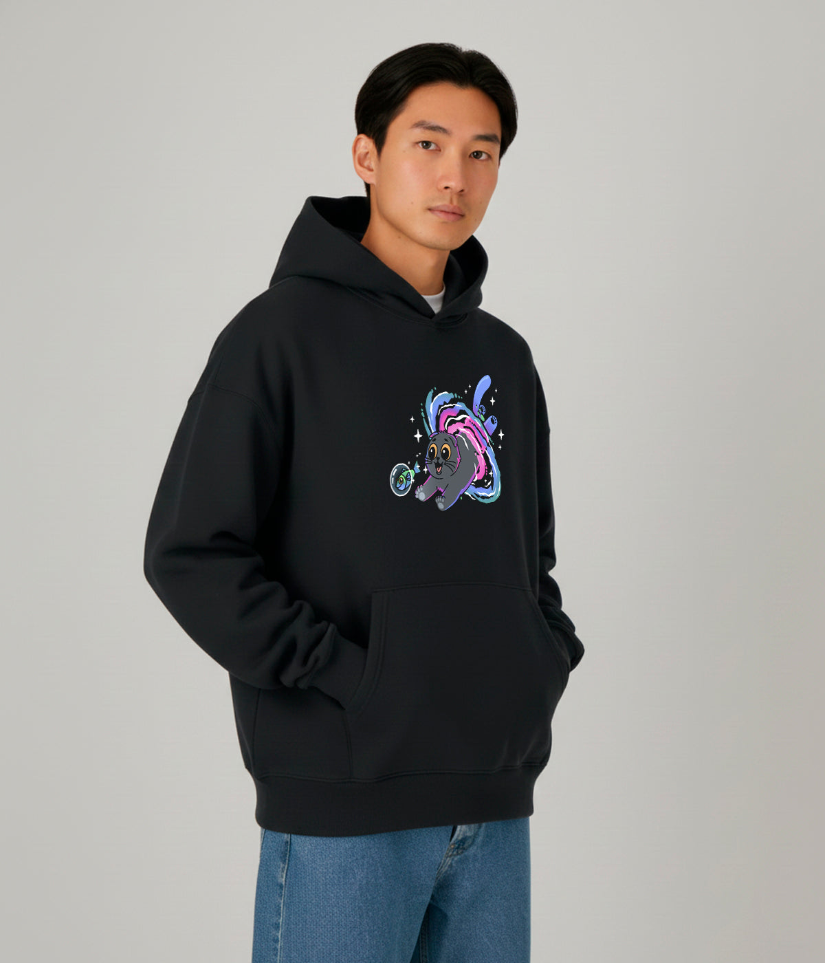 DO CATS DREAM OF SPACE?  Hoodie