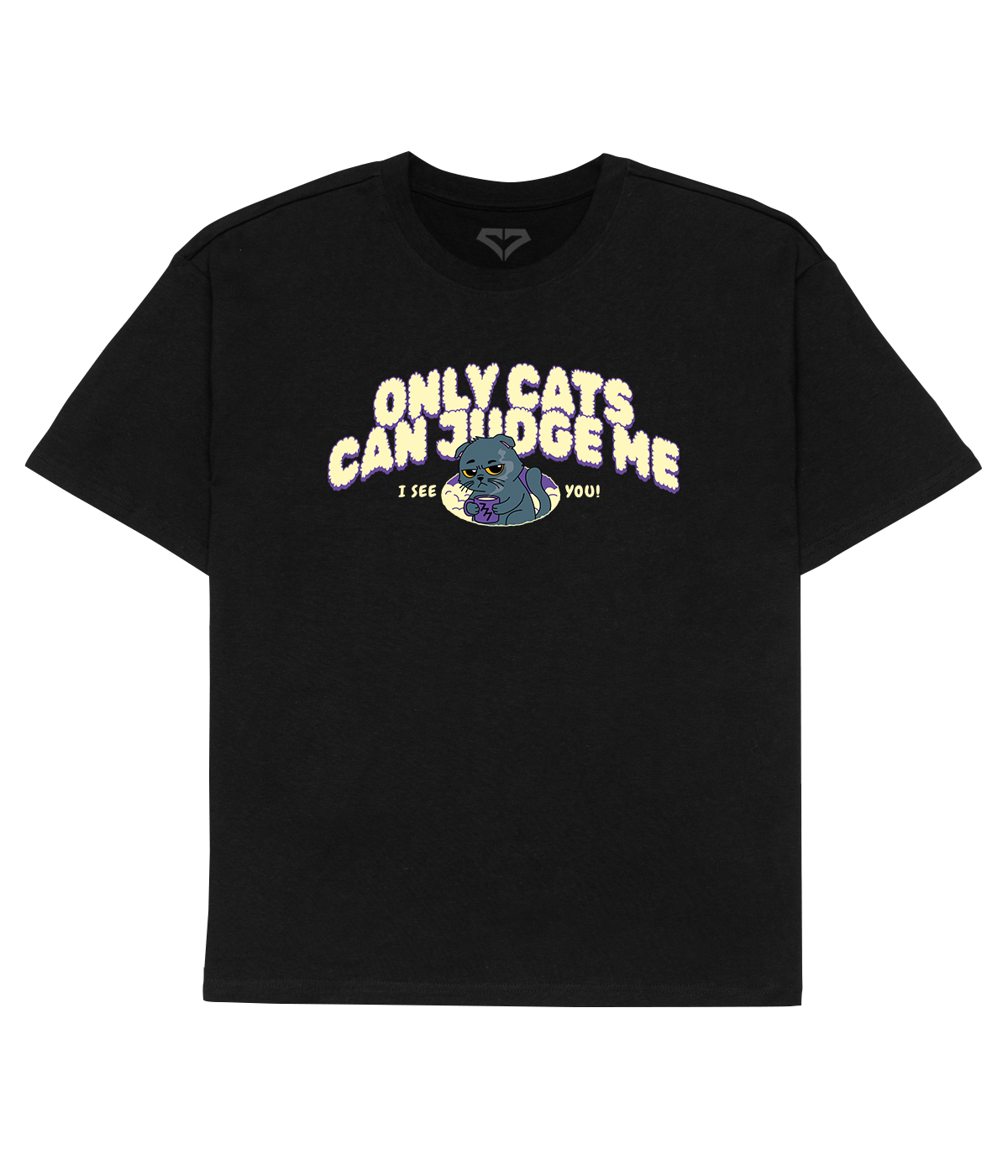 ONLY CATS...  Camiseta