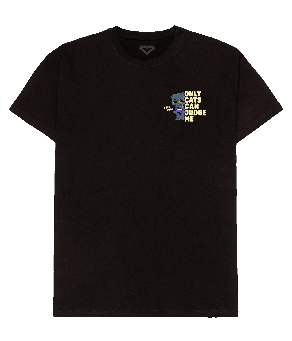 ONLY CATS CAN JUDGE ME - Camiseta