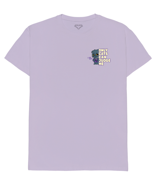 ONLY CATS CAN JUDGE ME - Camiseta